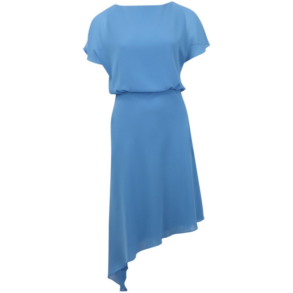 Iris and Ink | Asymmetrical Blue Dress Size 8
